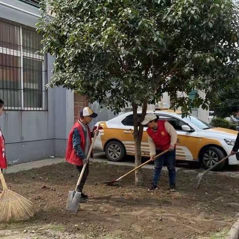 文明实践|快活岭社区开展清洁家园志愿劳动