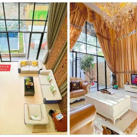 【三街3+5】明月山溪会议室豪华14房22床别墅（容纳35人团建）