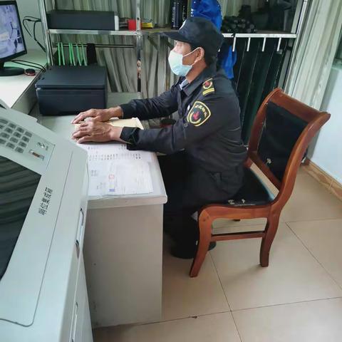 金鹿物业海岸警察总队第六支队（昌江片区）管理处2021年3月份第一周简报