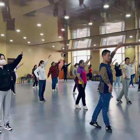 城中区文化馆举办城中区2021年三级社会体育指导员（广场舞）培训班