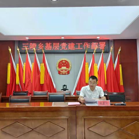 三陵乡党委召开基层党建工作部署会