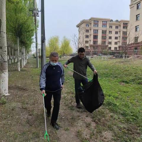 【“我帮你”进行时.我为群众办实事】市土地勘测规划院党支部党员干部积极参与环境整治活动