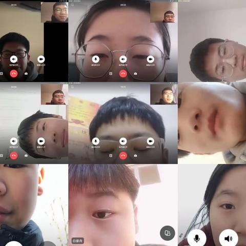 心行动   云相约——邯郸市汇文中学高二年级视频家访进行时