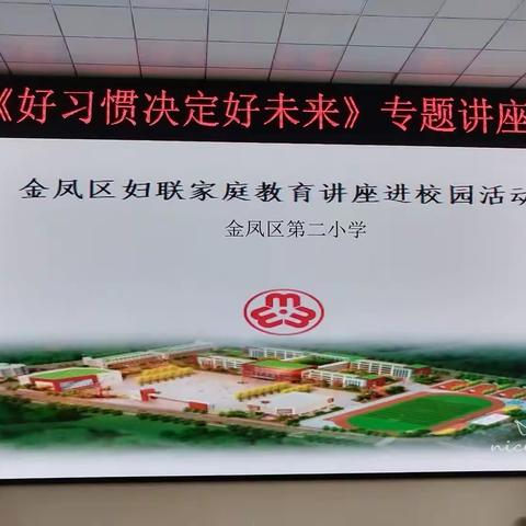 【大爱二小·讲座】 ——银川市金凤区第二小学“好习惯决定好未来”专题教育讲座