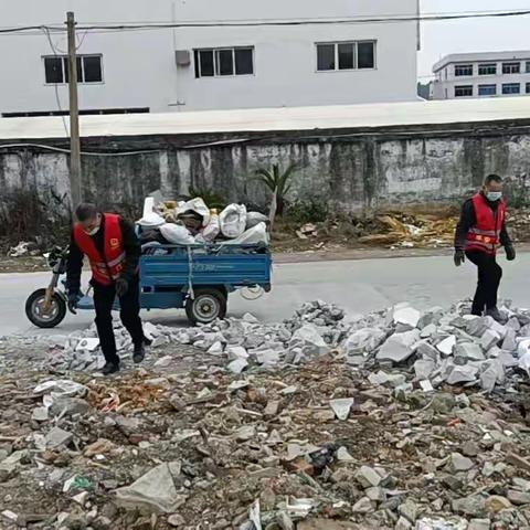 汀田街道金凤社区金后环境整治简报2