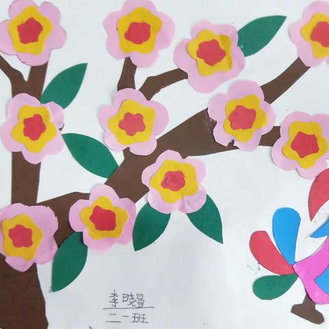 上集镇北塘小学手工贴画社团