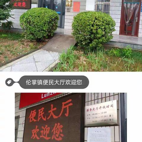 伦掌镇便民大厅“便民零距离   服务心连心”