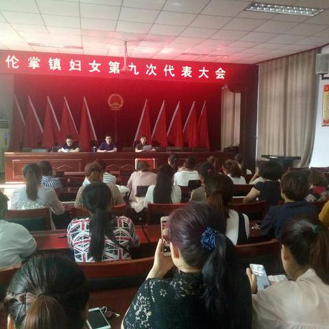 伦掌镇妇联换届选举工作圆满完成