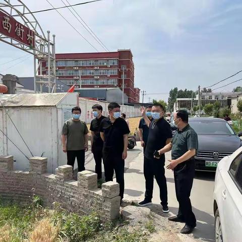 永年区副区长陈冰一线督导重点乡镇夏季禁烧工作
