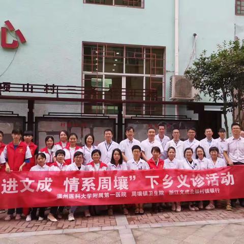 “走进文成.情系周壤”大型义诊活动暖人心