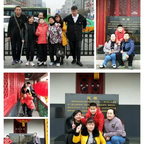 一家人在一块旅游是最开心的事