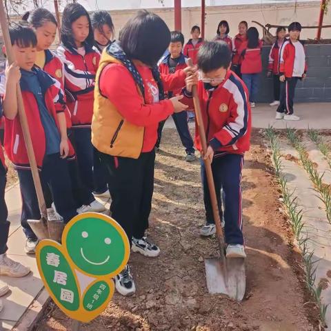 北周章联小开展植树节劳动实践教育活动