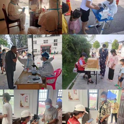 最美“逆行者”---水稻乡一中心四平台