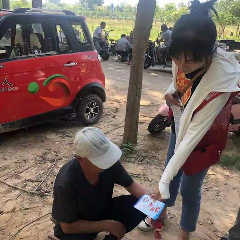 水稻乡马头集社区9月份防溺水宣传3