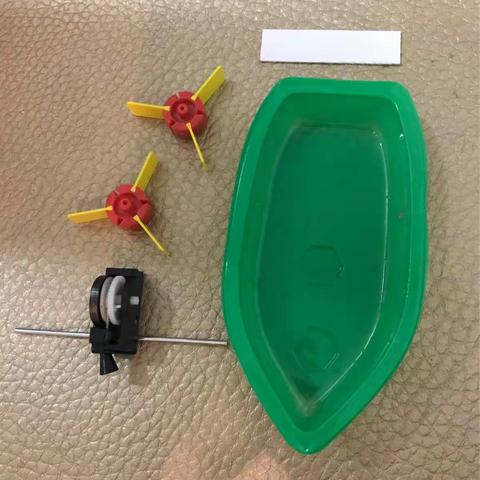 推动轮船的实验