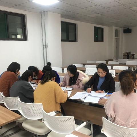 万柏林区泰华实验小学数学教研组思政磨课活动