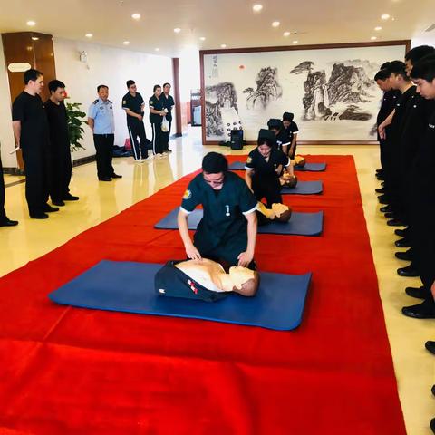 邯郸市永年区第一医院急救知识巡回宣讲第二十一站法警训练基地（第二十六期）