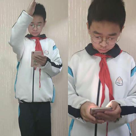 石河子第一小学五年级（5班）李名扬——“停学不停课”的第二周