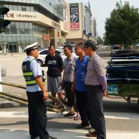 交警六大队重拳整治非机动车                           助力城市文明交通