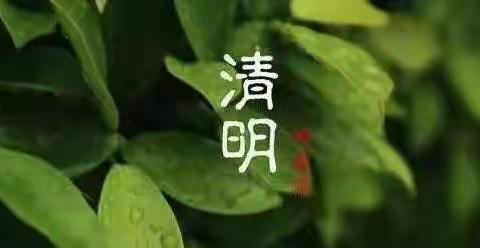垦利实验中学💐清明假期温馨提示