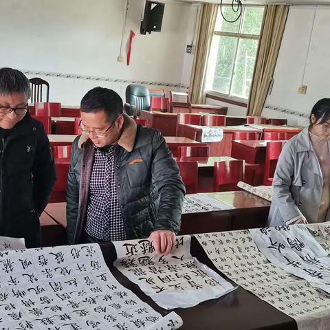 第一届银杏节师生书法展活动