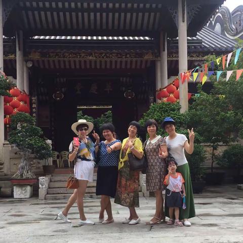 老友记参观白坭陈家祠（2018.7）