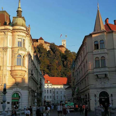 斯洛文尼亚首都卢布尔雅那之旅