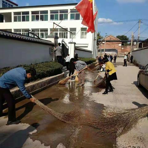 县住建局积极开展大清洗行动