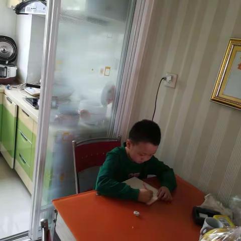 张宇铭同学的寒假生活