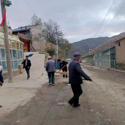 “垃圾不落地、乡村更美丽”—石门乡罗卜沟村在行动