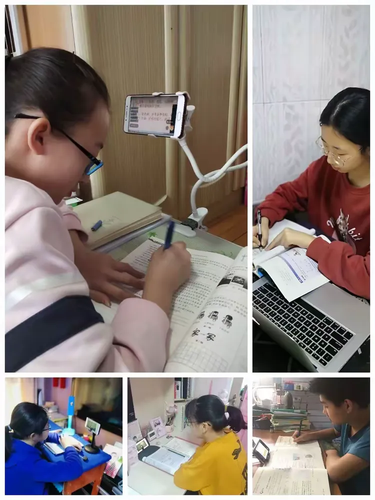 洮南四中停课不停学,教育防疫并肩行