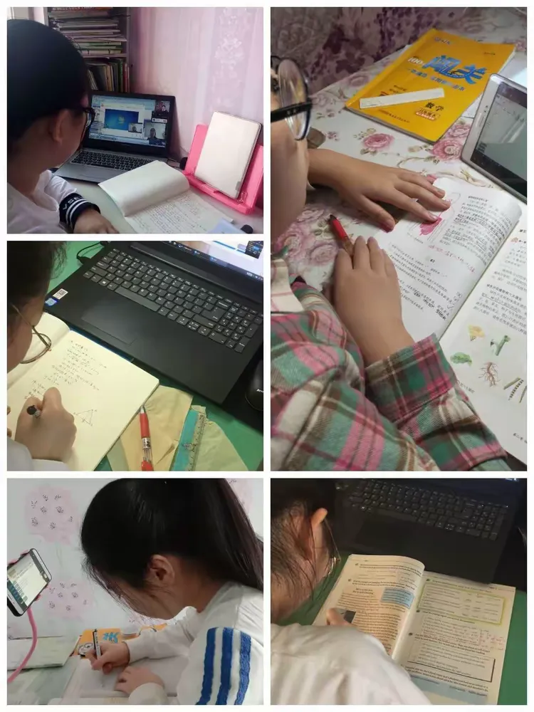 洮南四中停课不停学,教育防疫并肩行