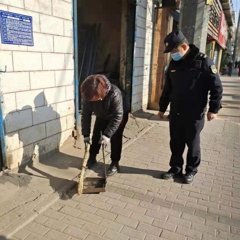 敢于担当，尽职尽责，火车站办事处城管执法中队节前对辖区开展综合整治工作