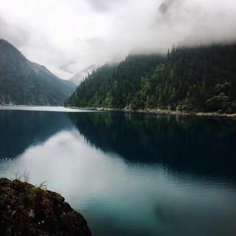 九寨沟（2）：长海，五彩池和达西妈妈