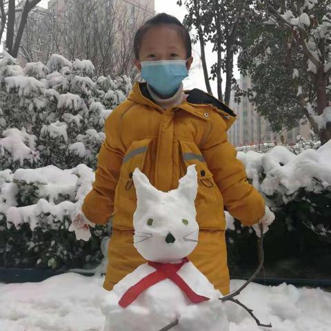 下雪啦！英才小学   一年级五班