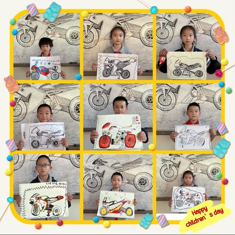 金川金东学校美术特色课五月课程展示