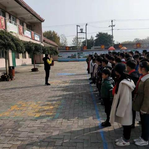 牛角小学“我与雄安共成长”冬季长跑启动仪式