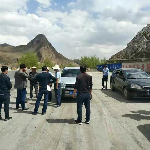 县委督查组和县护路办督查验收铁路沿线环境大整治