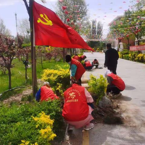 区域共建学党史 凝心聚力办实事 —东盛街社区党总支开展义务植树活动