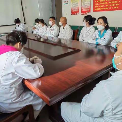 乌加河中心卫生院急救培训
