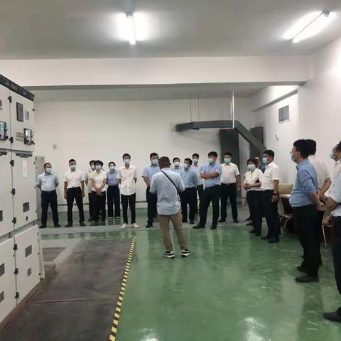 高科集贤公司组织开展楼宇设备间设施与设备现场讲解活动