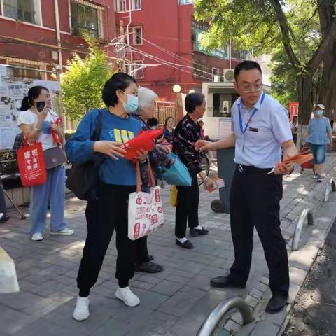 大同校北街支行“助力中考，勇敢追梦”反电诈宣传