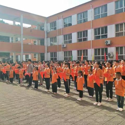 实干郊区——王庄二小《新时代，好少年》2017级新生入队仪式