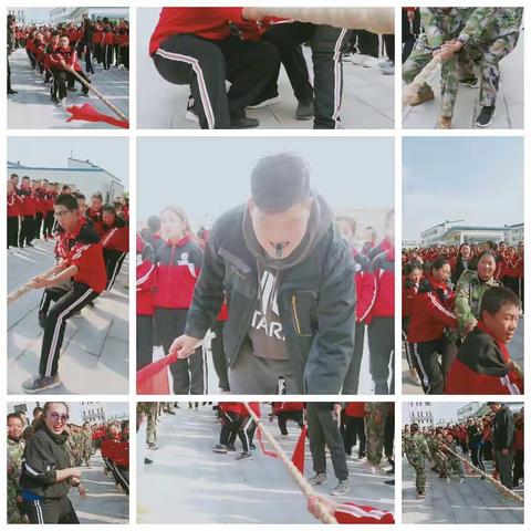 比出团结、赛出风采  ——信息工程系拔河比赛