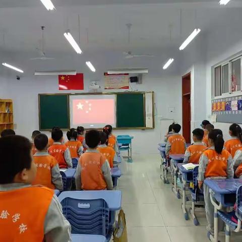 不一样的升旗仪式，同样的爱国情怀——滨州实验学校西校区第三周升旗仪式