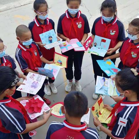 雏鹰拥军，星火传承——库尔勒市第八小学开展“八一”拥军慰问活动