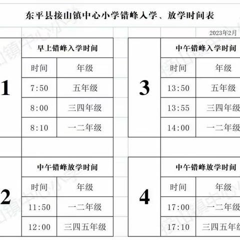 接山镇中心小学开学告家长书