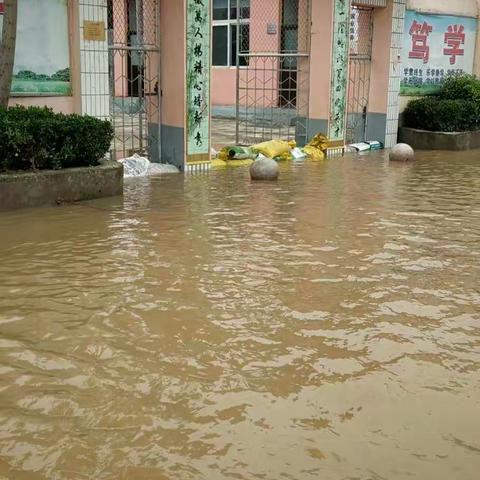 水灾无情人有爱 ，教师携手护校园----永和镇王奇小学抗洪自救纪实