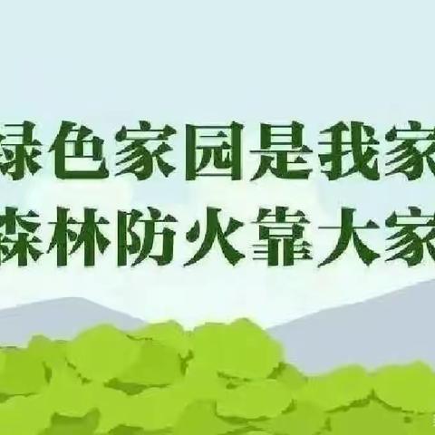 绿色家园是我家，森林防火靠大家——宝塔区康乐幼儿园春季森林防火致家长的一封信