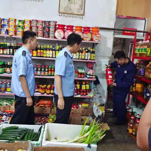 克一河镇开展节日安全检查